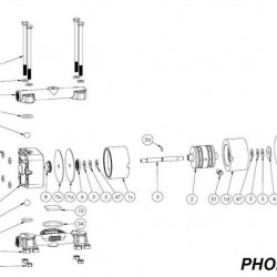 Uszczelka pierścieniowa, AISI, PHOENIX P07, P18, P50, P65, P100, P101, P160, P250