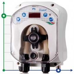 Pompa dozująca perystaltyczna AQUA PDP SIMPOOL LIGHT PH 03-01 - 230V - SANTOPRENE - CAŁKOWICIE BIAŁA