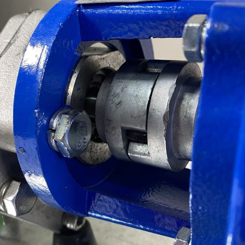 Pompa zębata ze stali nierdzewnej do przesyłu nafty WCB-100/380V 50Hz, 100 l/min, 30 m, AISI 304, 1,1 kW, 2900 obr./min, Ex