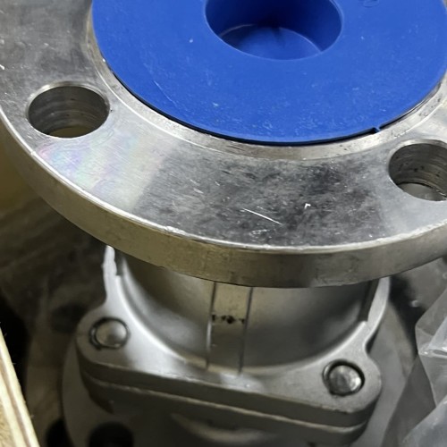 PN16 DN50 Zawór kulowy ze stali kwasoodpornej AISI 316, gniazdo PTFE