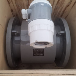 DN250 Przepływomierz elektromagnetyczny ze stali nierdzewnej KLD PN40 (distillery stillage), 400 m3/h, 4-20mA, Ex