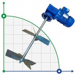 Mieszalnik dwupoziomowy MLW 301269, 0,55 kW, 69 obr/min