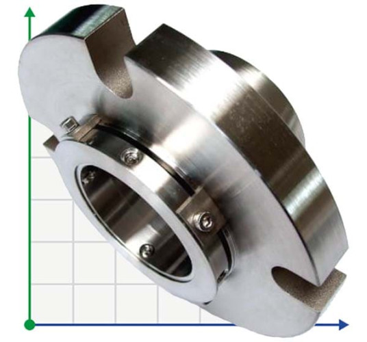 Uszczelnienie kasetowe R-ZF 70, SIC/SIC, VITON, 304