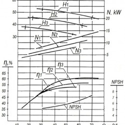 Pompa do wypompowywania wody brudnej 2CM 80-50-200/2, 15 kW, 3000 obr./min (bez silnika)