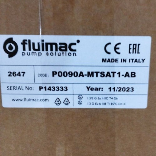 Pneumatyczna pompa membranowa PHOENIX P90 ALU SANTOPRENE+PTFE, 100 l/min do lakieru