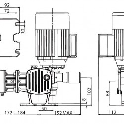 Pompa dozująca nurnikowa ST-P BA 190/3,5 400/3/50 0,18
