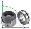 Uszczelnienie pompy R-H7N 90, SIC/SIC, VITON, 304, G9