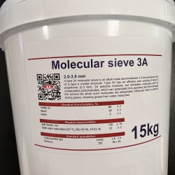 Sito molekularne 3A, 2,0-3,5mm Molecular Sieve, opakowanie 15kg