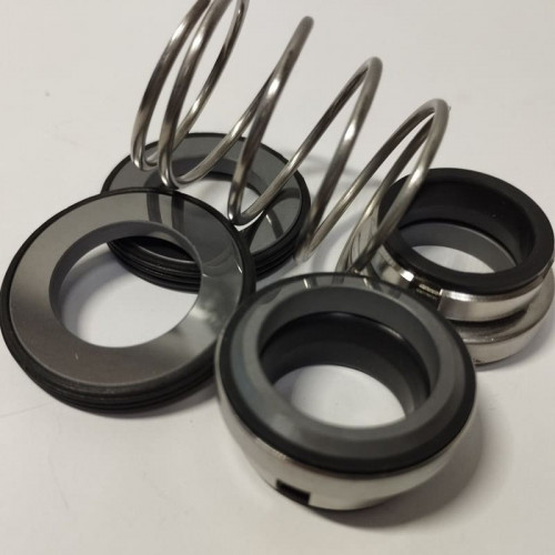 Podwójne Uszczelnienie mechaniczne wału R-208 20, SIC/SIC/SIC/SIC, VITON, 304