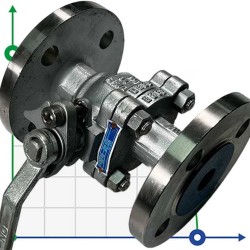 PN16 DN32 Zawór kulowy ze stali nierdzewnej AISI 316, gniazdo PTFE