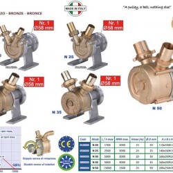 N 35 pompa z napędem pasowym