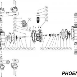 Nakrętka, AISI, PHOENIX P07, P18, P30, P50, P65, P100, P101, P160, P250