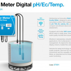 Wieloparametrowy miernik jakości wody, pH, TDS, Ec, zasolenia, SG, temperatury z Wi-Fi