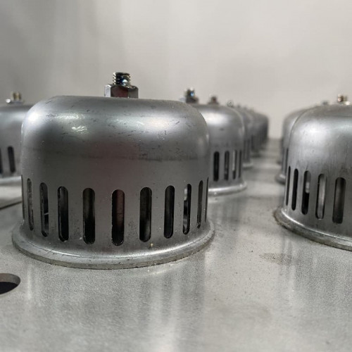 Element płyty kołpakowej 1000 mm wykonany ze stali nierdzewnej AISI 304 do kolumn gorzelniczych i destylacyjnych