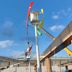 Turbina wiatrowa typu X RX-XV8000 8 kW pionowa