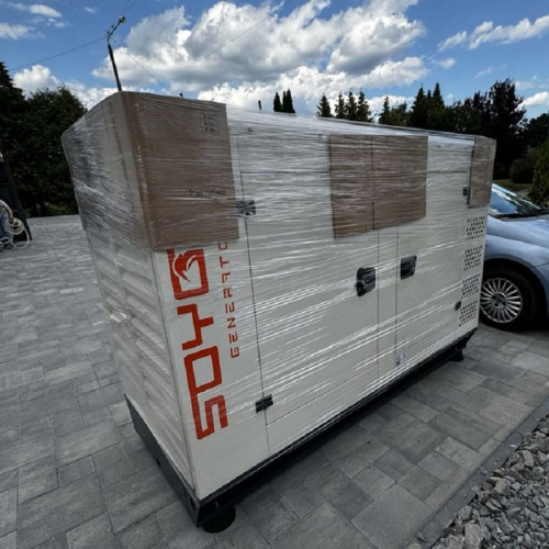 Przemysłowy generator diesla SOYGEN SG41R z ATS i silnikiem Ricardo 41kVA, 33kW, 380V/50HZ typ zamknięty