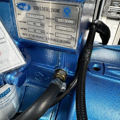 Przemysłowy generator diesla SOYGEN SG41R z ATS i silnikiem Ricardo 41kVA, 33kW, 380V/50HZ typ zamknięty