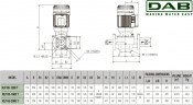 Pompa obiegowa DAB KLP 65-1600/BQQE 3x230/400 50 IE3, 60214747