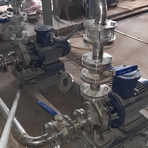 BGWHB 50-200B (10,6/36), 3kW, 2880, Ex - pompa ze stali nierdzewnej pozioma