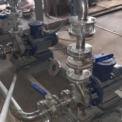 BGWHB 50-200B (10,6/36), 3kW, 2880, Ex - pompa ze stali nierdzewnej pozioma