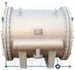 Spiralny wymiennik ciepła Detachable type Spiral heat exchanger, 100m2, AISI 316L