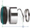 Uszczelnienie pompy R-BT-RN3 43, SIC/SIC, VITON, 304