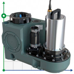 Urządzenie do podnoszenia ścieków ze zdalnym sterowaniem AIZL-750W Pro, 22,5/11,5, 0,75 kW, 220 V, 2800 obr./min