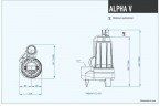 Pompa zanurzeniowa Dreno ALPHA V EVO 22T z wirnikiem wirnika