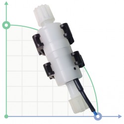 Czujnik przepływu PVDF-TFE/P do pomp dozujących do 20 l/h