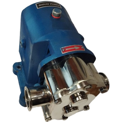 Pompa krzywkowa JKLB 150L 1 1/2 cala, 1,09 m3/h, AISI 316 do produktów spożywczych