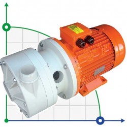 ADH 160 PP/A/10HP/TF/2800/BSP - poziomy pompa odśrodkowa