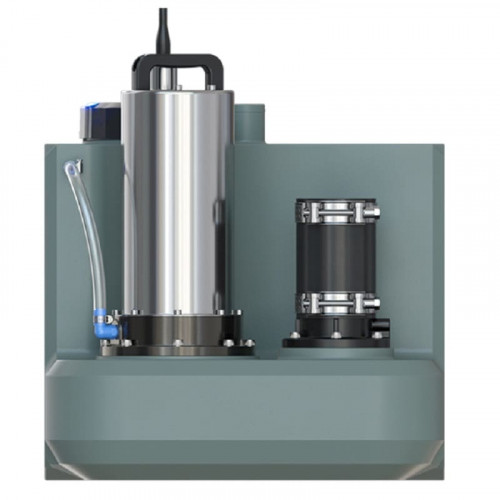 Jednostka kanalizacyjna do piwnic, schronów przeciwbombowych z panelem sterowania AIZL-1100W, 27/13, 1,1 kW, 220V, 2800 obr./min