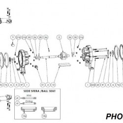 Dolny o-ring, PTFE, FLUIMAC PHOENIX P50