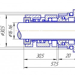 Uszczelnienie mechaniczne HQQE dla CR Grundfos nr art. 96511844