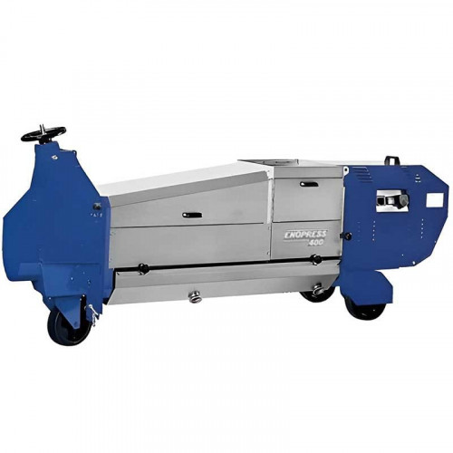 Wciągarka śrubowa ciągła LIVERANI ENOPRESS/ECOPRESS 400, 5500-8000 kg/godz., 7,5 kW, 3-9 obr./min, ze stali nierdzewnej