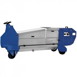 Wciągarka śrubowa ciągła LIVERANI ENOPRESS/ECOPRESS 400, 5500-8000 kg/godz., 7,5 kW, 3-9 obr./min, ze stali nierdzewnej