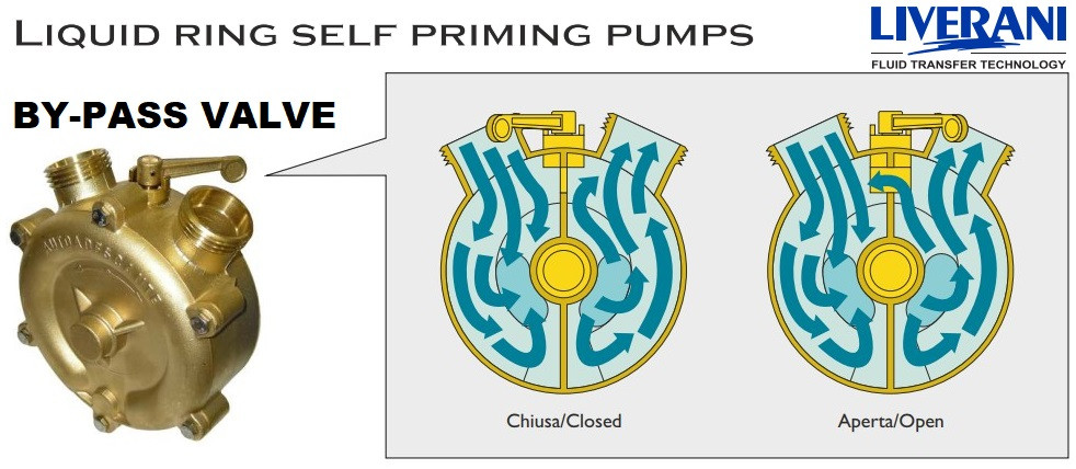 Pompa wirowa z pierścieniem cieczowym LIVERANI EP 20 +BY-PASS, 29 l/min, TF/M 0,26 kW, 2800 rpm, 380 V, brąz