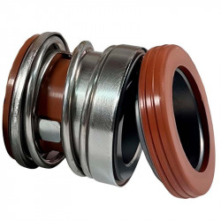 Uszczelnienie mechaniczne wału pompy R-104 25, SIC/SIC, VITON, 304