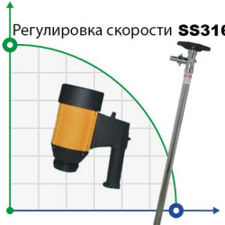 Pompa beczkowa BTS-HD-E2-V + SS316L-HP-1500mm (z wymienną prędkością)