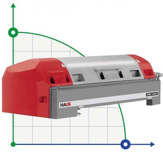 Wirówka dekantacyjna HAUS DDE 2342 do separacji osadu