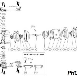 Membrana ze strony cieczy, PTFE, PHOENIX P30