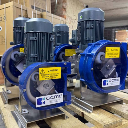 Pompa perystaltyczna do pompowania detergentów ACME Pompe ASP 10 FX 72 l/h, 230/400B 50 Гц, 0,18 kW, 35 obr./min - NR, o stałej wydajności