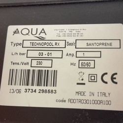 Pompa perystaltyczna TECHNOPOOL RX 3-1 230V Santoprene ze zintegrowanym sterownikiem RX