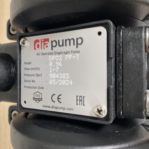 Pompa ATEX do nadtlenku wodoru DP 02 PP/T