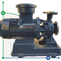 BGWHB 50-250B (10,8/60), 7,5kW, 2880, Ex - pompa ze stali nierdzewnej pozioma