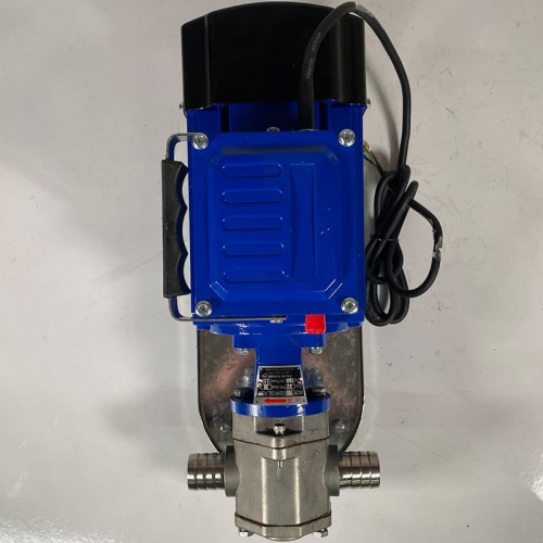 Pompa zębata ze stali nierdzewnej do oleju napędowego WCB-100/220V 50Hz, 100 l/min, 30 m, AISI 304, 1,1 kW, 2900 obr./min, Ex