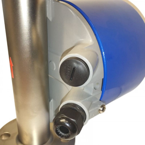 DN25 Przepływomierz ze stali nierdzewnej rotametr KLZZ PN40 (alkohol 96%), 180...1700 l/h, 4-20mA, Ex