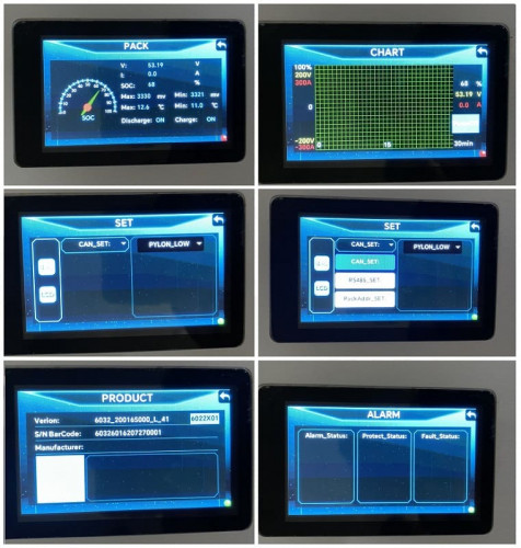 Zestaw akumulatorów 51,2 V 200 Ah LiFePO4, typ ścienny LFP z ogniwami EVE 3,2 V 100 Ah LiFePO4 klasy A
