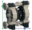 Pneumatyczna pompa membranowa do farb PHOENIX P170 PP HYTREL+PTFE, 170 l/min