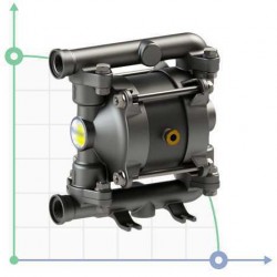 Pneumatyczne pompy membranowe BOA Q20 AISI316